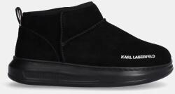 Karl Lagerfeld cizme de zapada din piele intoarsa KAPRI KOSI 9BYH-OBD3ZH_99X (KL44522.500)