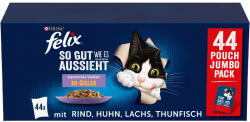 FELIX Fantastic tasak macskáknak vegyes ízválogatás zselés MP 44x85g