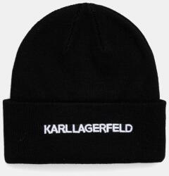 Karl Lagerfeld căciulă din amestec de lână K/ESSENTIAL 9BYA-CAM00Y_99X (A3M33159)