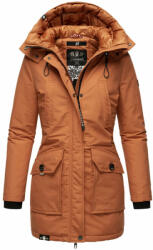 Navahoo Női téli kabát kapucnival Blizzardstorm, fahéj