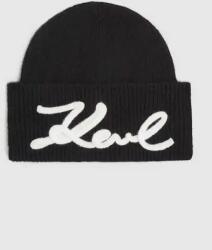 Karl Lagerfeld căciulă din amestec de lână K/SIGNATURE 9BYA-CAD0BZ_99X (A4W33009)
