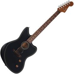 Fender Acoustasonic Standard Jazzmaster Black Chitară electro-acustică