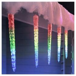 alloet Jégcsap Formájú Karácsonyi Fényfűzér 50cm RGB