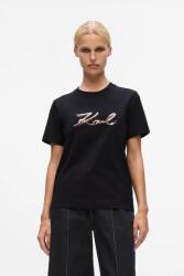 Karl Lagerfeld tricou din bumbac 9BYA-TSD137_99X (A4W17052)