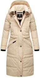 Marikoo Női téli kabát kapucnival Ayumii, krém