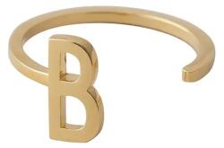 Design Letters inel de argint placat cu aur 99KK-AKD8ES_GLD (90601000B)