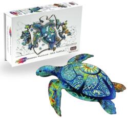 Eureka EUR34662 - Teknős - 125 db-os Rainbow Fa puzzle (EUR34662)