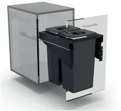 EKOTECH - Beépíthető hulladékgyűjtő FRONT 45 - 2x26 liter (950141604) - watermarkt