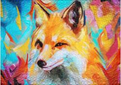 Ulmer 0794 - Colorful Fox - 1000 db-os puzzle (0794)