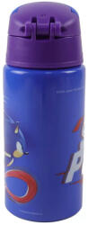 GIM Sonic a sündisznó alumínium kulacs akasztóval, kék, 500 ml