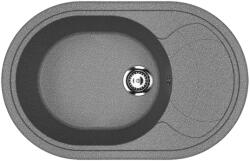 Ulgran U-610-309 Csepegtetőtálcás Gránit Mosogató - Ovális, Gránit (U-610-309) - watermarkt