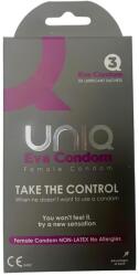 Uniq Eva - latexmentes női óvszer (3db) - vagyaim