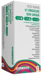 Self Care Diagnostics Test Rapid 17 Droguri cu Prelevare din Urina, 1 buc, Self Care