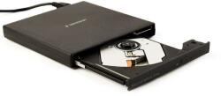 Gembird külső DVD író fekete (DVD-USB-04) (DVD-USB-04) (DVD-USB-04)