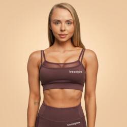 GymBeam BeastPink Sutien sport Breeze Mulberry L