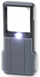 Carson 5x Slide-out LED MiniBrite Lupa cu Lentilă Asferică și Husă de Protecție PO-55