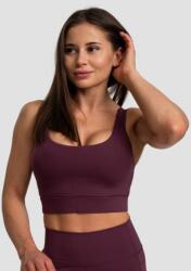 GymBeam Sutien sport Cut-Out Eggplant XS