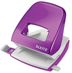 Leitz Lyukasztó, kétlyukú, 30 lap, LEITZ "Nexxt Wow", lila (E50081062) - fapadospatron