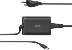 Hama USB-C Hálózati Töltő - 65W, Fekete (200006)