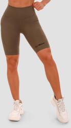 GymBeam Дамски байкър шорти Biker Olive XL
