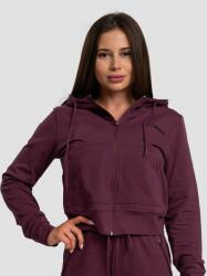 GymBeam Дамски суичър TRN Zip-Up Eggplant XS