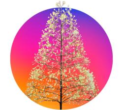 alloet LED Karácsonyi Dekorációs Fa 90cm - 600 LED Meleg Fehér