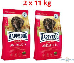 Happy Dog Sensible Andalucía Ibériai sertéssel 2x11kg