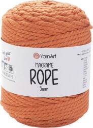 Yarn Art Macrame Rope 5 mm 5 mm 85 m 770 Light Orange Șnur (Macrame Rope 5 mm 770)