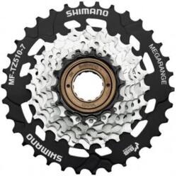 Shimano Tourney MF-TZ510-7 MegaRange 14-34-es menetes racsni, indexes, 7s