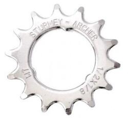 Sturmey Archer 3 körmös hátsó lánckerék, 13T, ezüst színű, sík (0 mm eltolás), 1/8-os láncokhoz (3 mm vastagság)