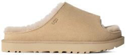 Ugg papucs velúrból Greenport Slide bézs, női, platformos, 1167610-SAN - bézs Női 36