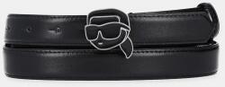Karl Lagerfeld bőr öv fekete, női, A2W33073 - fekete 65