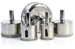 MAR-POL gyémánt koronafúró dobozfúró készlet 6-68mm 10 db M-P /galvanizált M22450 (M22450)