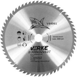  VERKE vídiás körfűrész tárcsa vágótárcsa 300x32 mm 60T V44061 (V44061)