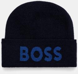 BOSS sapka gyapjú keverékből - sötétkék Univerzális méret