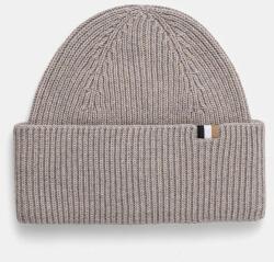 BOSS sapka gyapjú keverékből - szürke Univerzális méret