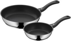 WMF Set de tigăi DEVIL, set de 2 buc, argintiu, oțel inoxidabil, WMF (WM733726299)