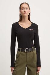 Guess Jeans hosszú ujjú női, fekete, W4YI21 J1314 - fekete L