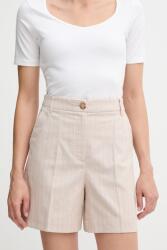 United Colors of Benetton vászonkeverék rövidnadrág - bézs 34 - answear - 15 690 Ft