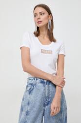 Guess t-shirt női, bézs, W4RI33 J1314 - bézs L