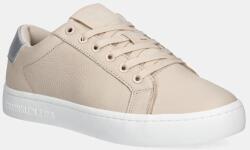 Calvin Klein bőr sportcipő CLASSIC CUPSOLE LOW OHB - bézs Női 39