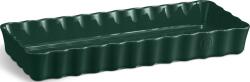 Emile Henry Formă de tartă Emile Henry ceramică, verde, 15 x 36 cm (EH076034)