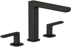 Kludi KLUDI-RENON 3-lyukas mosdócsap leeresztő szeleppel, GUNMETAL szálcsiszolt fegyvermetál (42393N275)