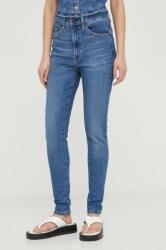 Levi's farmer RETRO HIGH SKINNY - kék 27/32