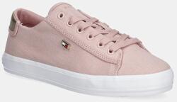 Tommy Hilfiger sportcipő VULC CANVAS LACE UP SNEAKER - rózsaszín Női 39