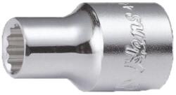 Hans Tools 1/2" dugókulcsfej 12 szögű 10mm CrV 4402M10 (040103-0307)