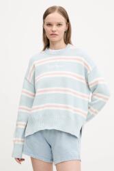 Guess Jeans pamut pulóver - kék S - answear - 22 990 Ft