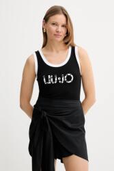 Liu Jo top fekete, VA5138. JS360 - fekete M