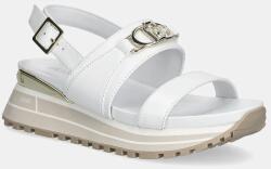 Liu Jo bőr szandál LIU JO MAXI WONDER SANDAL 30 fehér, női, platformos, BA5081P010201111 - fehér Női 40