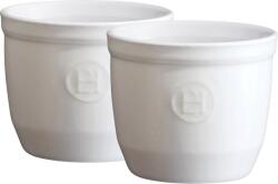 Emile Henry Ramekin-uri Emile Henry, albe, 8 cm, 2 buc (EH114008)